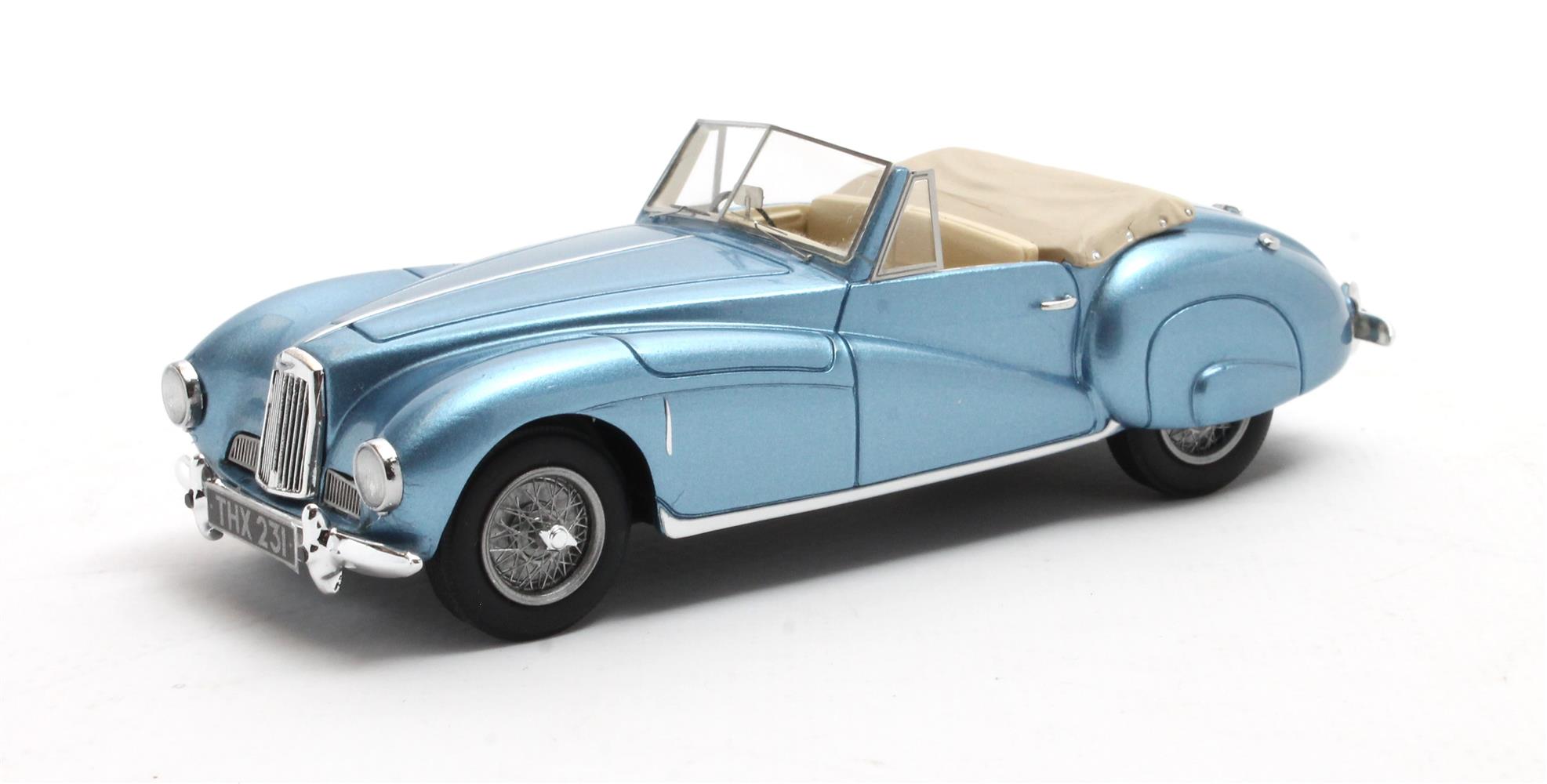 Aston Martin 2-L Sports 1949 Blauw Metallic - 1:43